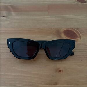 DEZI Stacked Cat-Eye Sunglasses